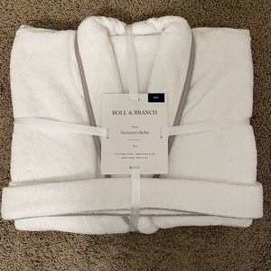 Boll & Branch brand new plush robe